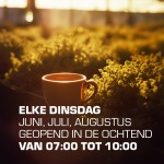 Dinsdagochtend open
