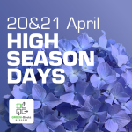High-Season Days am 20. und 21. April